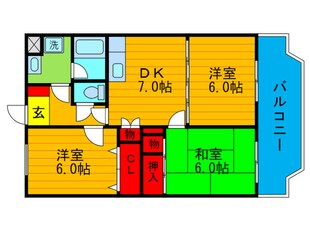 グランシャリオの物件間取画像